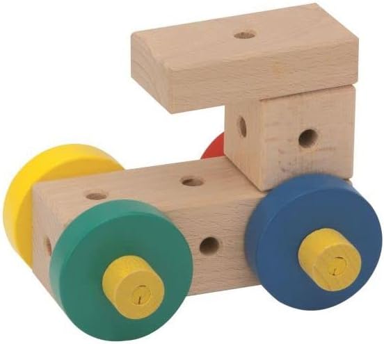 Matador 21070 M070 Baukasten, ab 3 Jahren, holzfarben, bunt