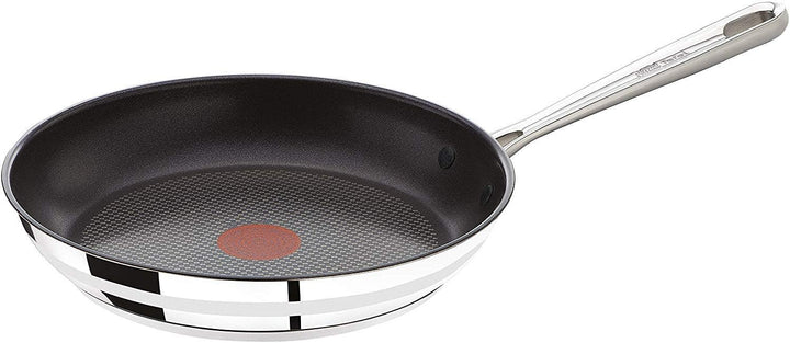 Tefal Jamie Oliver Pfanne, Bratpfanne, 20cm, alle Herdarten, integrierter Temperaturanzeiger, Antiha