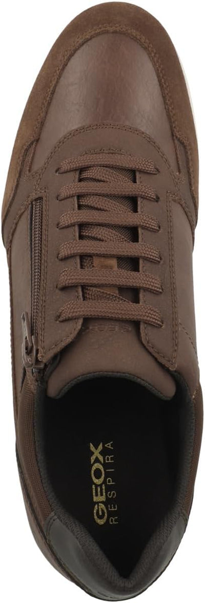 Geox Herren U Avery A Sneaker 39 EU Cognac, 39 EU Cognac
