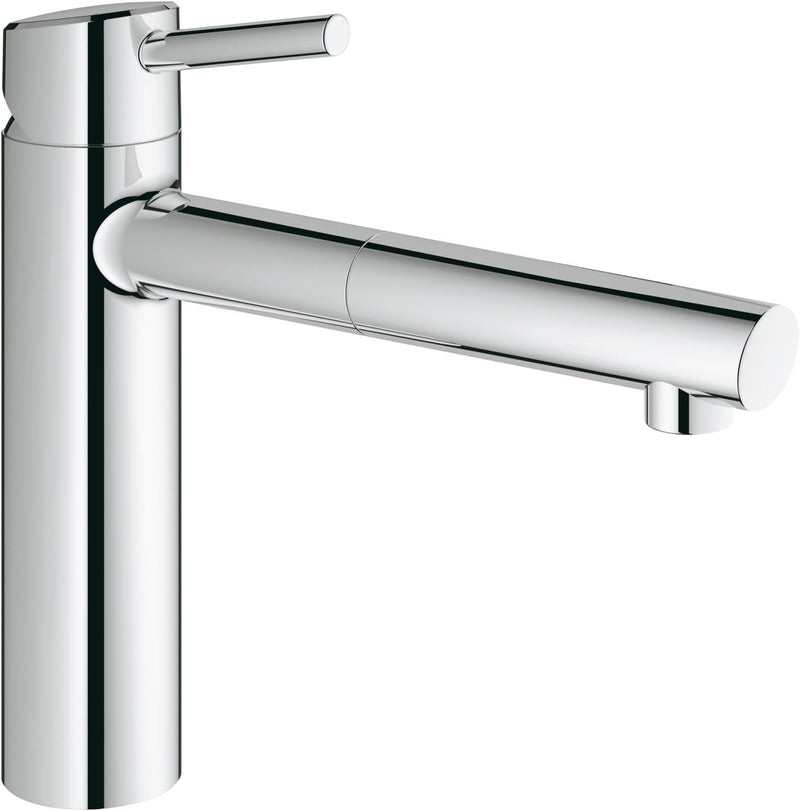 GROHE Concetto Küchenarmaturen - Einhand-Spültischbatterie (DN 15, mittelhoher Auslauf) chrom, 31129