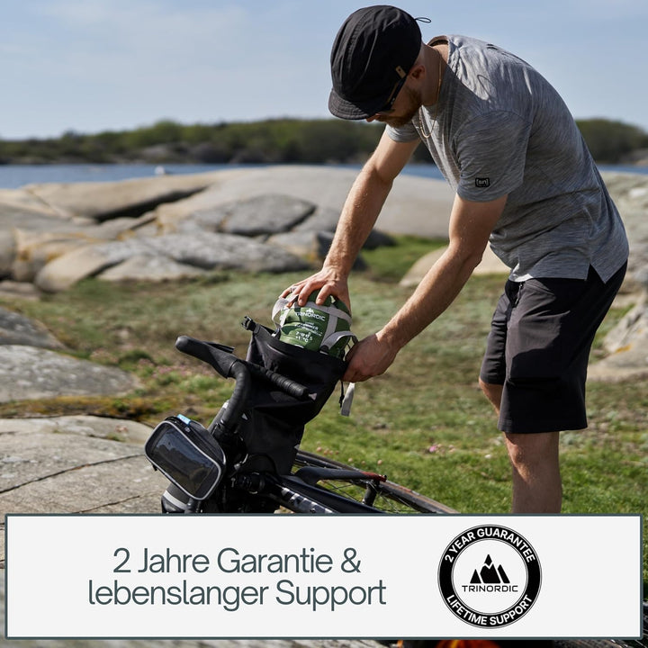 Trinordic Ultraleichter Sommerschlafsack – Mumienschlafsack für Erwachsene, Kompakt & Leicht, Ideal