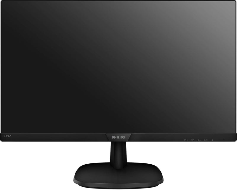 Philips 243V7QJABF - 24 Zoll FHD Monitor (1920x1080, 60 Hz, VGA, HDMI, DisplayPort) schwarz 23,8 Zol