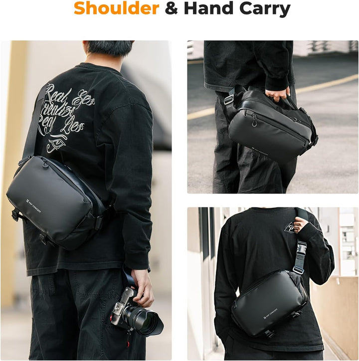 K&amp;F Concept Kamera-Rucksack, Schultertasche, quadratische Tasche, Taschen für Fotografen, Kamera-Rec