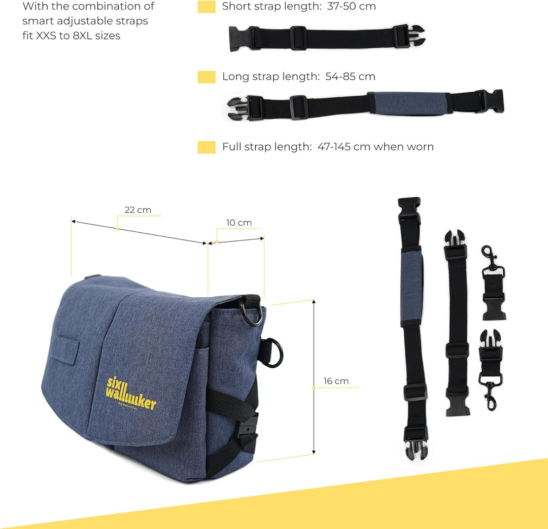 Arrivly SixWalker Gassi Tasche Hund Leckerlibeutel für Hunde mit Magnetverschluss, Praktischer Hunde
