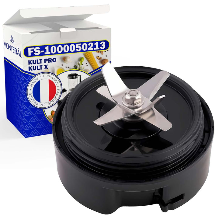 MONTERAL Mixer Messer Block mit Originalcode FS-1000050213 für WMF Kult Pro Kult X - Garantie 10 Jah