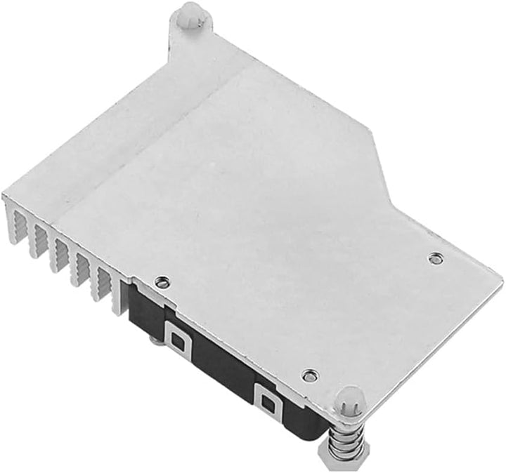 Aktiver Kühler für Raspberry Pi 5 4 GB/8 GB mit PWM-Lüfter und Aluminium-Kühlkörper (Silber)