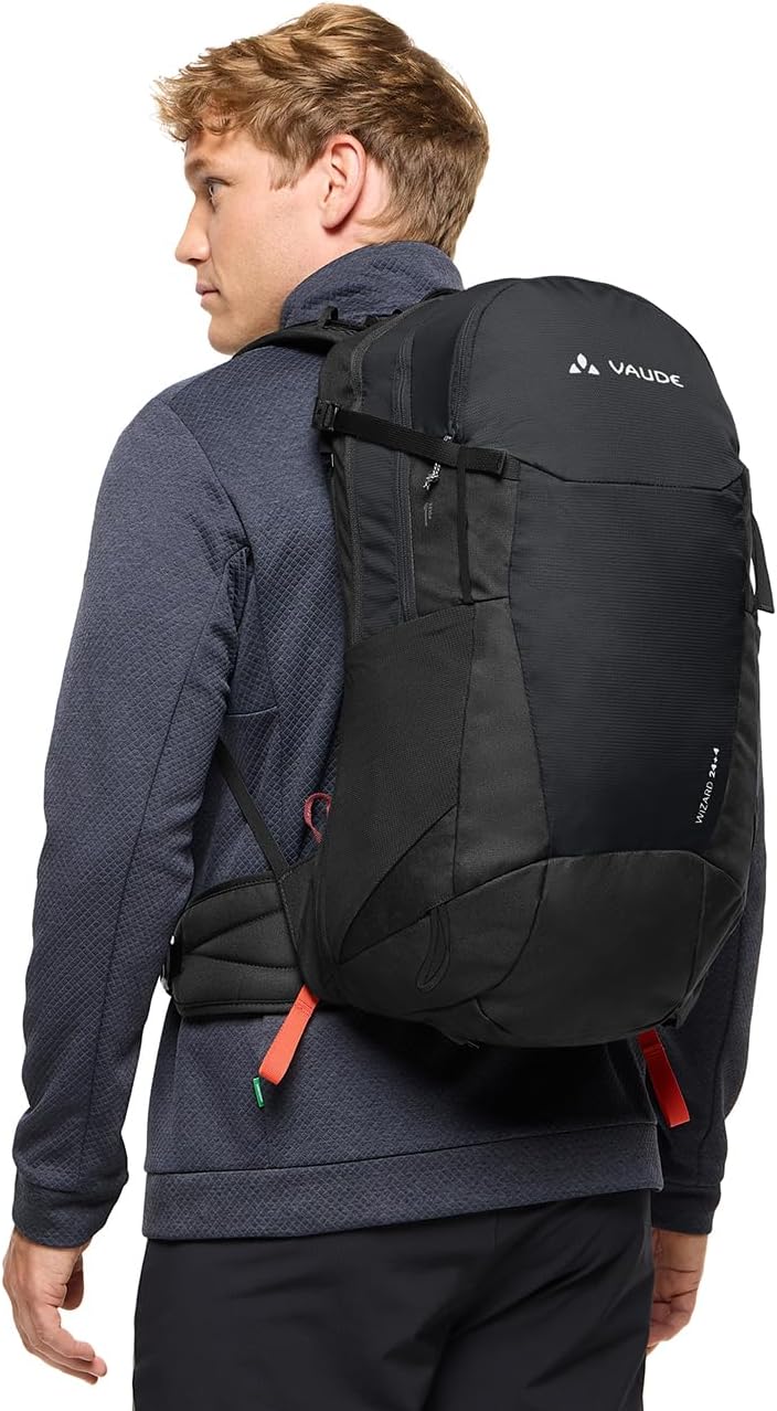 VAUDE Unisex Wizard 24+4 Rucksäcke20-29L Mittelgrosse Schwarz, Mittelgrosse Schwarz