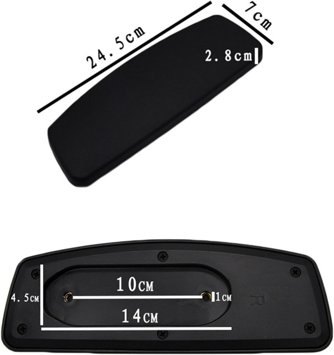 Amagogo 2 Stück Ersatz-Armlehnen für Bürostuhl-Arme - 24.5x7x2.8cm, Bürostuhl-Teile, Armlehne für Sc