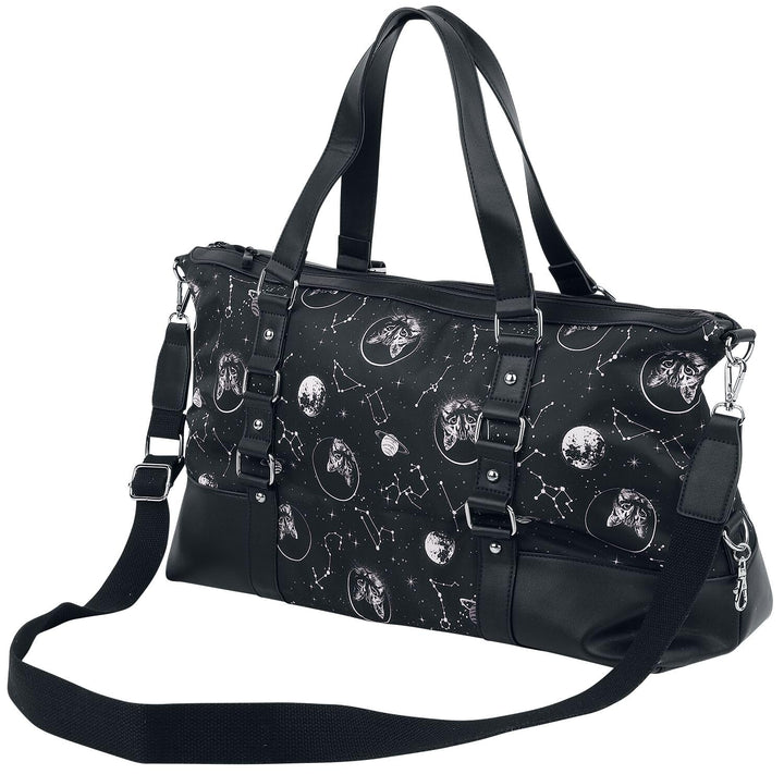 Banned Alternative Space Cat Frauen Handtasche schwarz/weiss Gothic, Katzen, Rockwear Einheitsgrösse