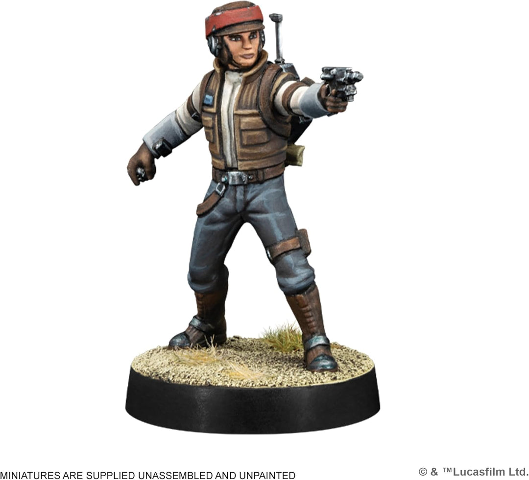 Asmodee, Star Wars: Legion – Customizable Rebel Officer & Agent, Erweiterung, Atomic Mass Games, Tab