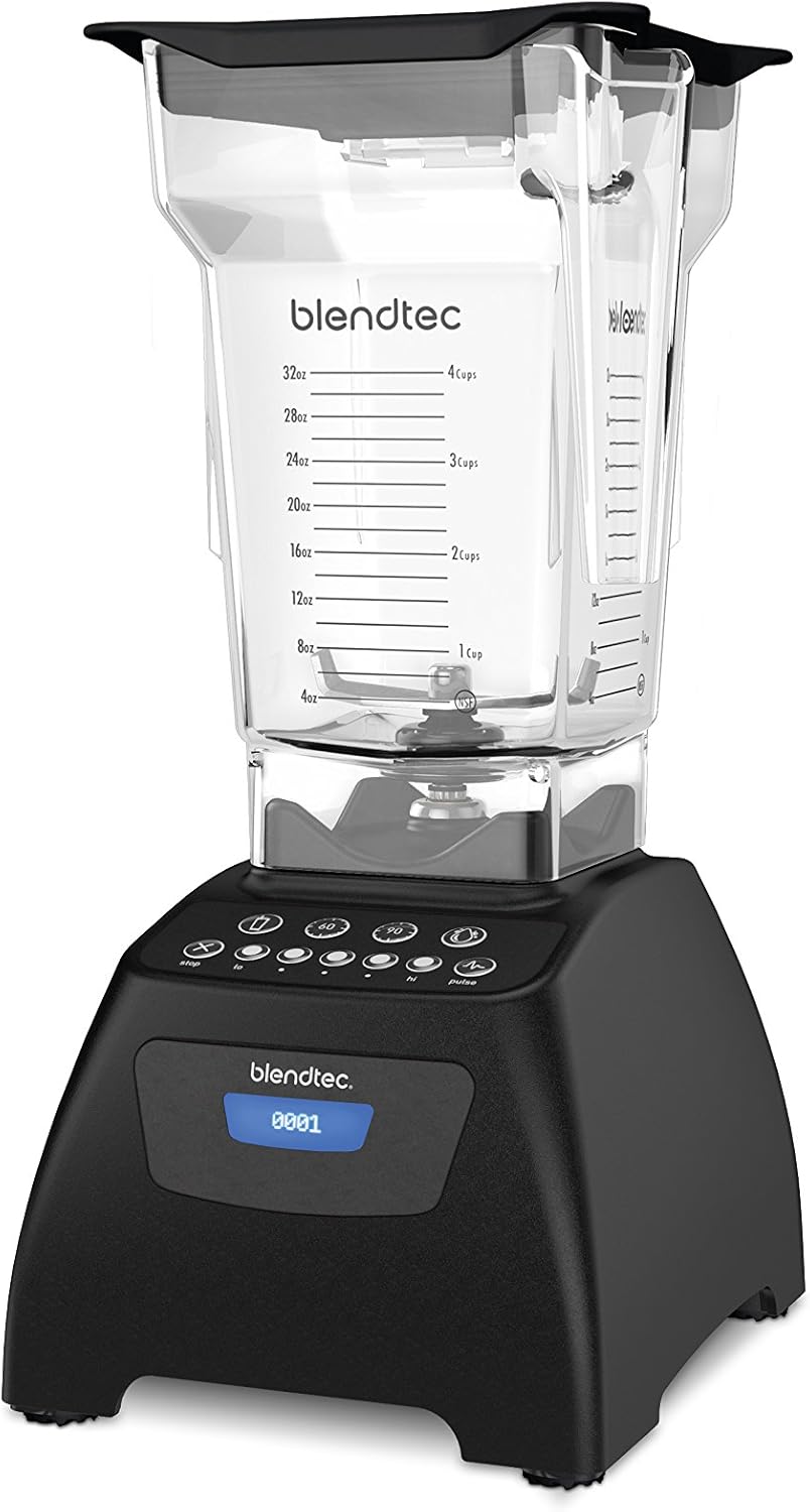Blendtec Mixer Classic 575 – Kraftvoll & Vielseitig, 1580 Watt Motor, 4 Programme, 5 Geschwindigkeit