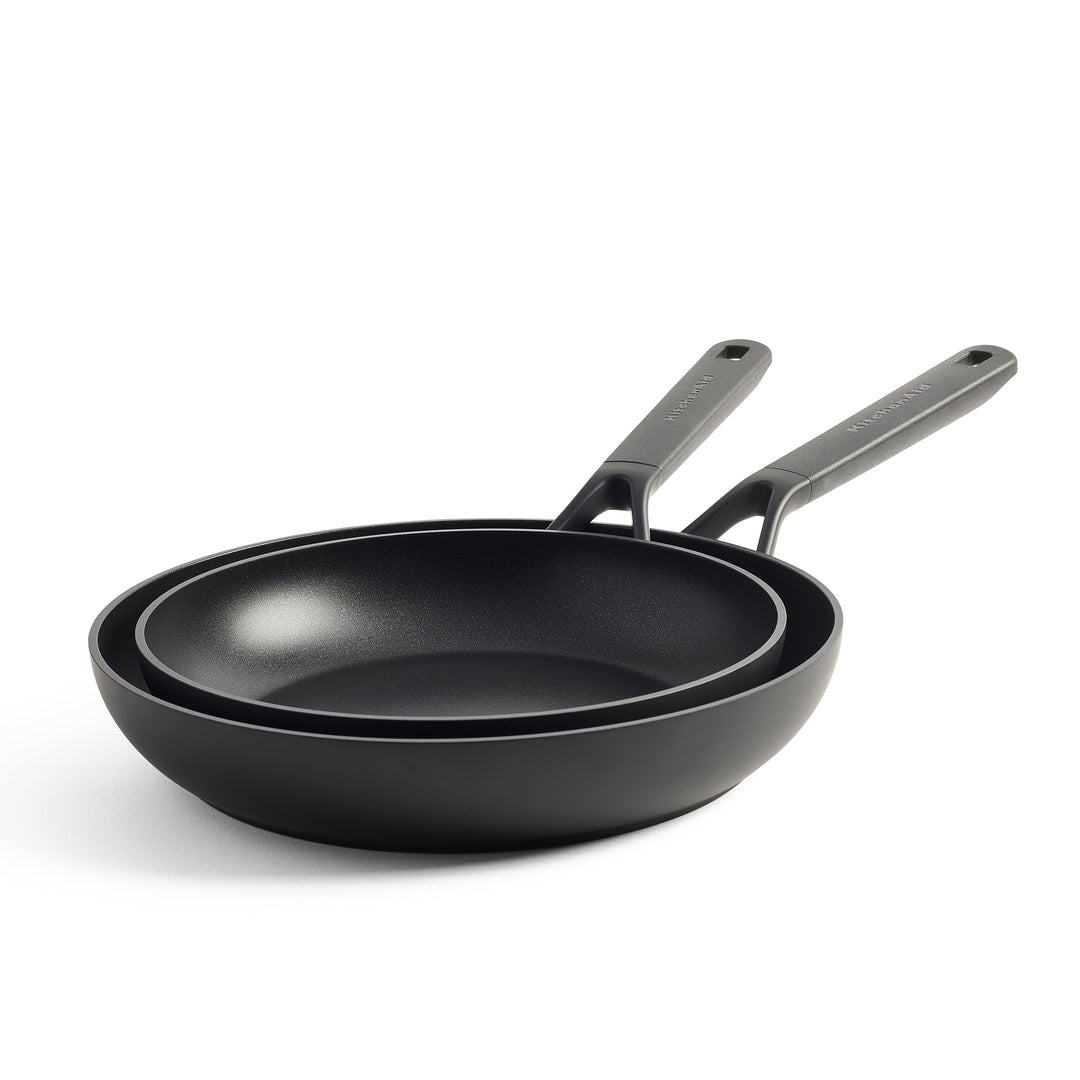 KitchenAid Classic Forged Bratpfannen-Set (24cm und 28cm), hart anodisiert, PFAS-freie gesunde keram