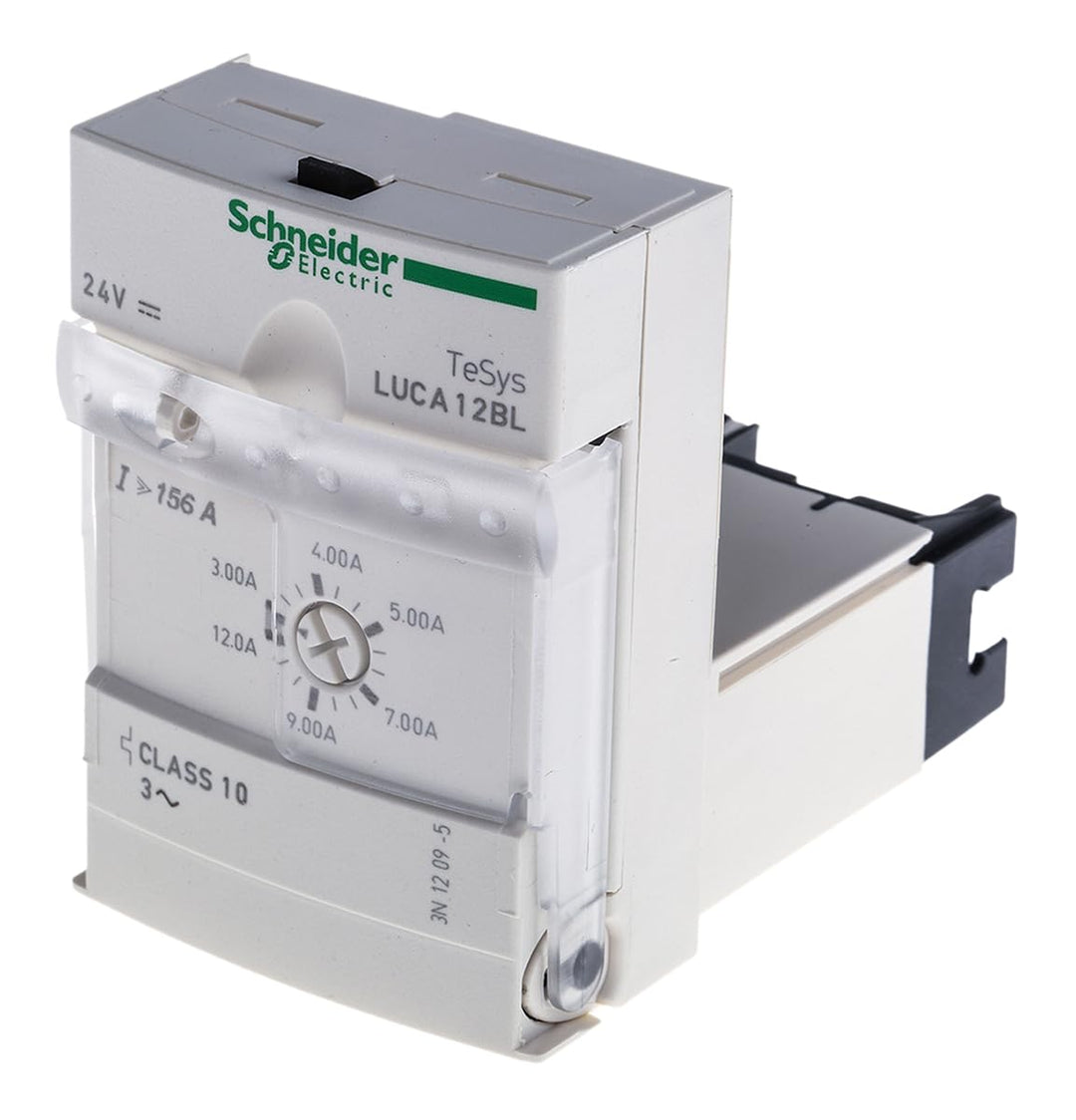 Schneider Electric | LUCA12BL - Standard-Steuereinheit LUCA, Klasse 10, 3-12A, 24 V DC Multicolor 3-