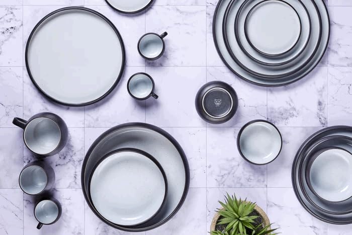 Bjorn Obstschale GOURMET Ø22 & Ø30 cm – Design Servierschale aus Keramik, modernes Geschirr Set für