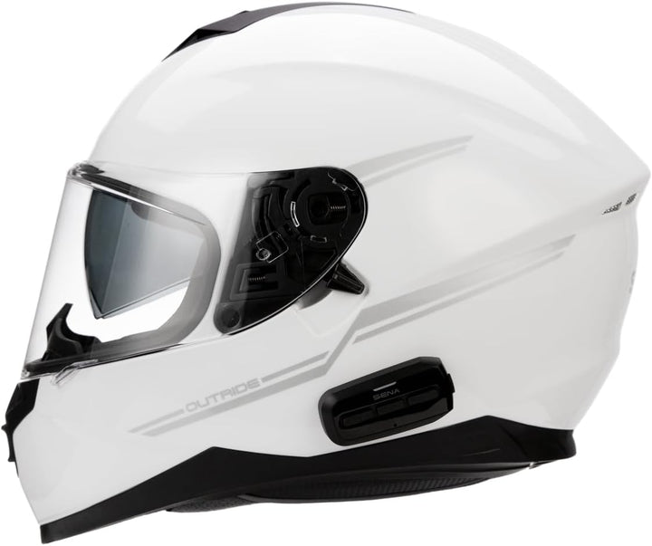 Sena Outride ECE-zertifizierte Motorrad Integralhelm Mir integrierter Bluetooth Intercom und Smartph