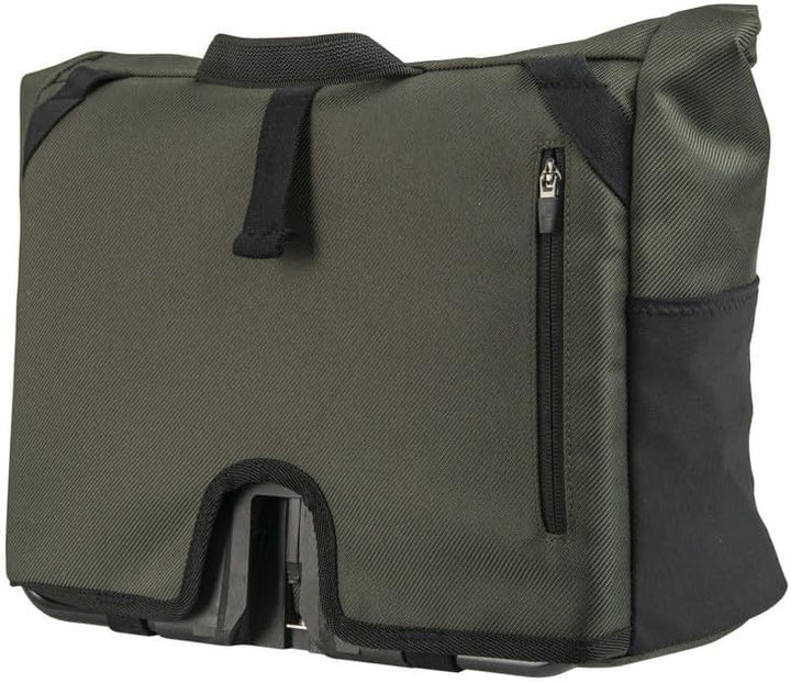 Brompton Borough Roll-Top-Tasche, Olivgrün