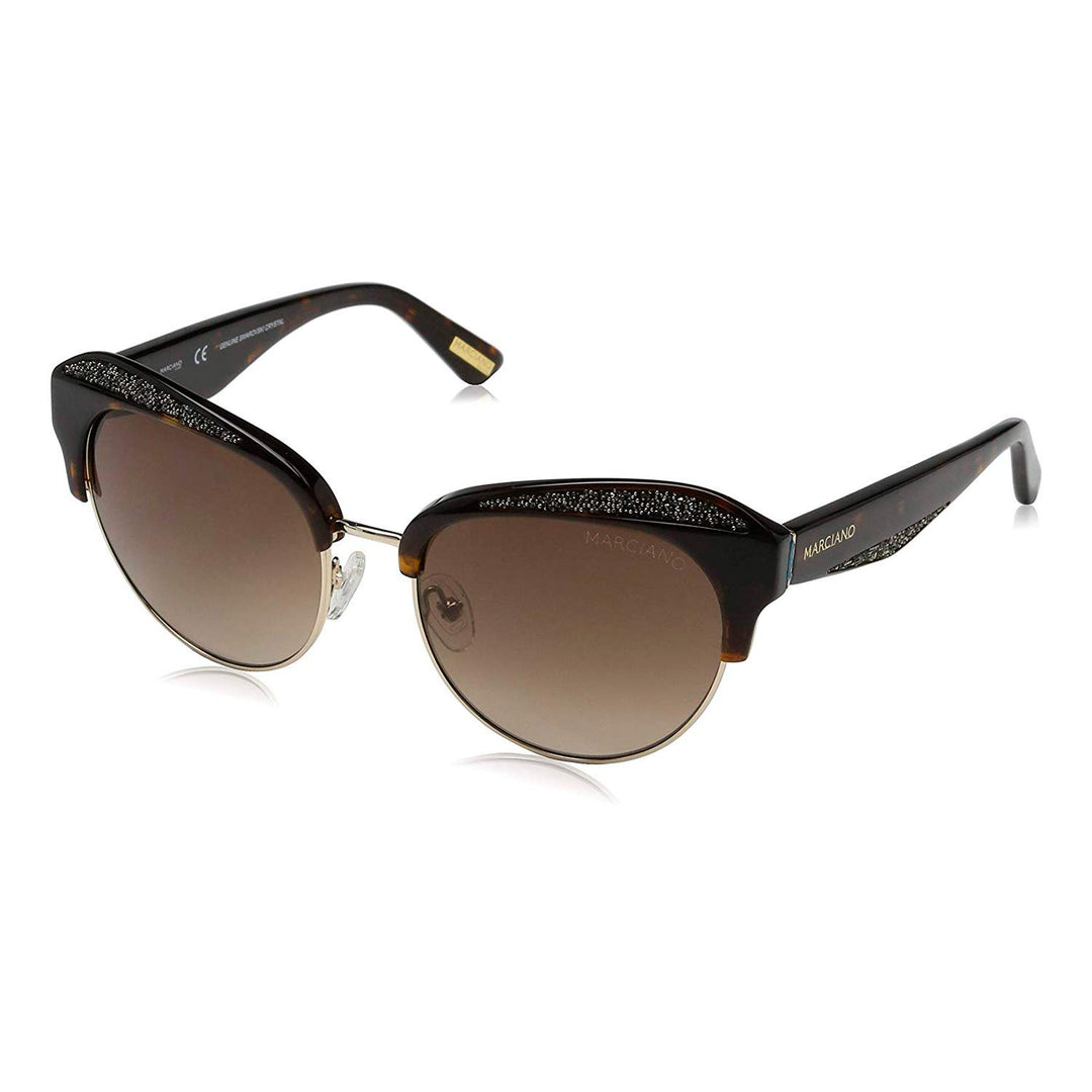 Guess GM0777 5552F Guess By Marciano Sonnenbrille Gm0777 52F 55 Schmetterling Sonnenbrille 55, Braun