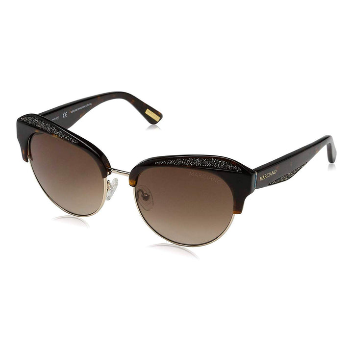Guess GM0777 5552F Guess By Marciano Sonnenbrille Gm0777 52F 55 Schmetterling Sonnenbrille 55, Braun