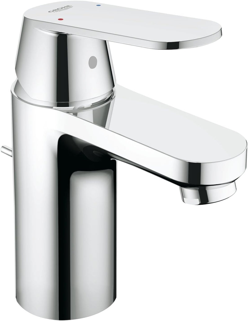 GROHE Eurosmart Cosmopolitan | Badarmatur - Waschtischarmatur | mit ZUGSTANGE, niedriger Auslauf, NI