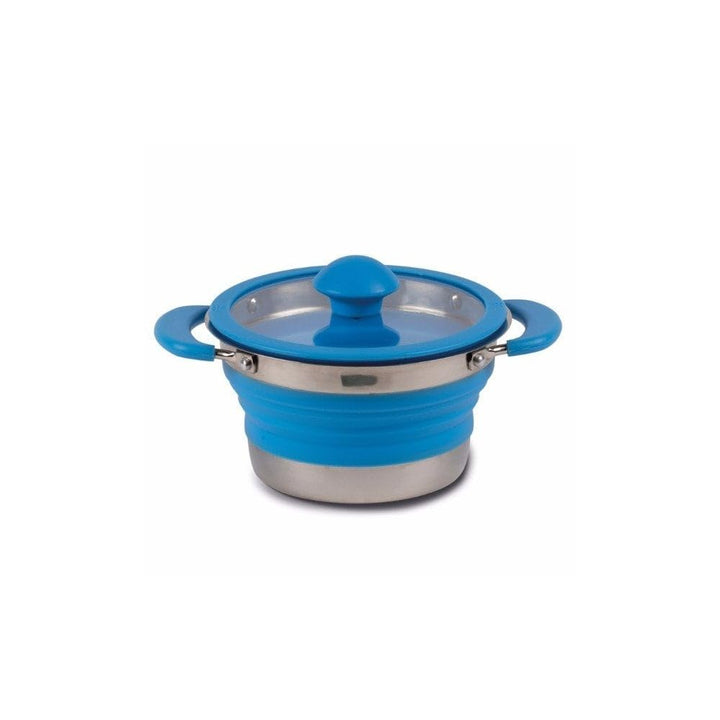 Faltbarer Kochtopf - Leichtgewichtstopf - Campingkochtopf 1Liter Kampa CW088