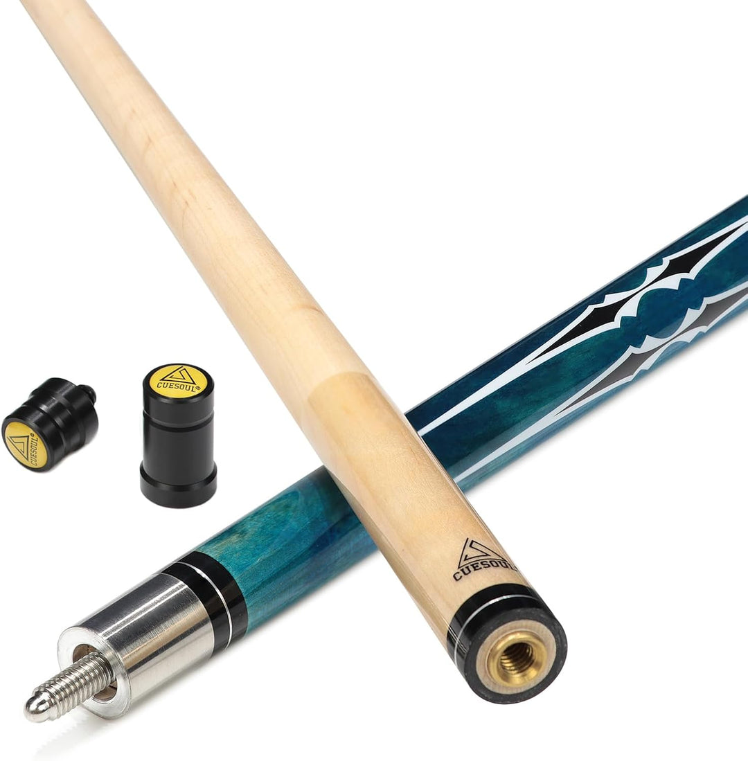CUESOUL 58 Zoll 19 1/2 Oz Jointed Maple Billiard-Lache-Stichwort CSTB003 13MM Queue Spitzen, CSTB003