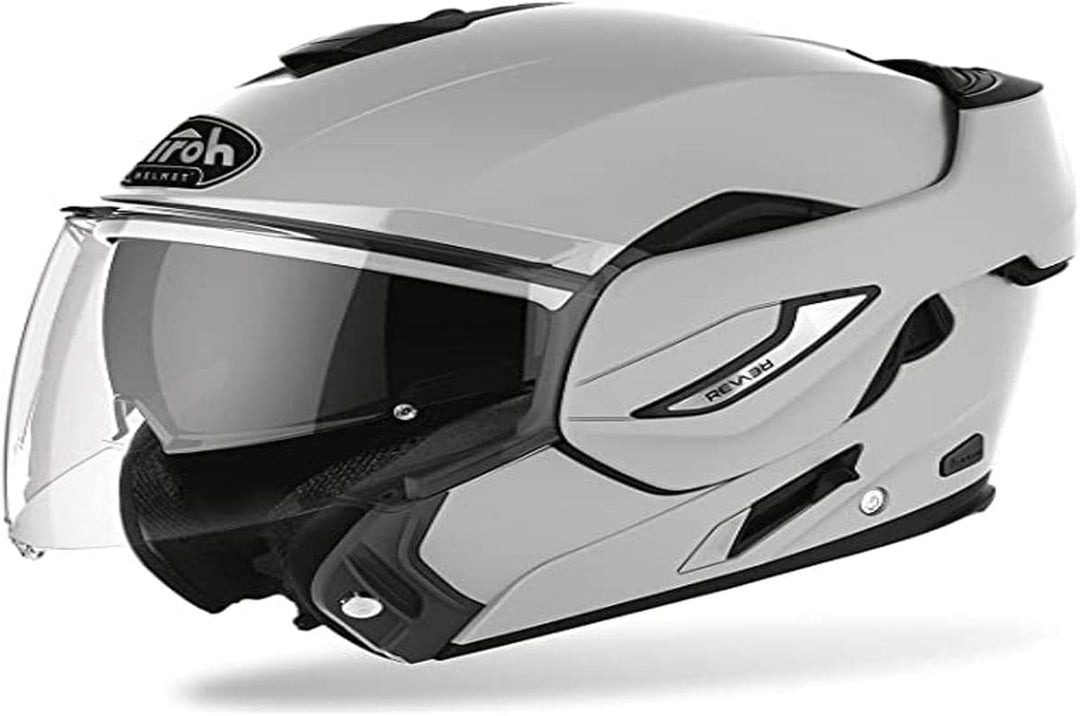 Airoh Herren Rev 19 Motorradhelm M Grau, M Grau