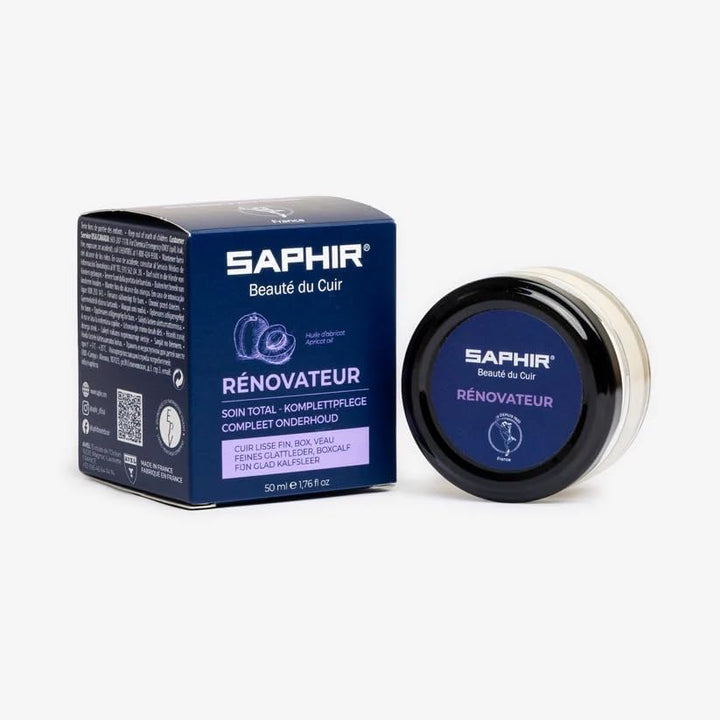 Saphir Erneuerer 50ml Glas mit Poliertuch