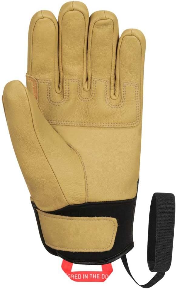 Salewa Damen Ortles Am W Leather Gloves handschuhe S Black Out/2500/6080, S Black Out/2500/6080