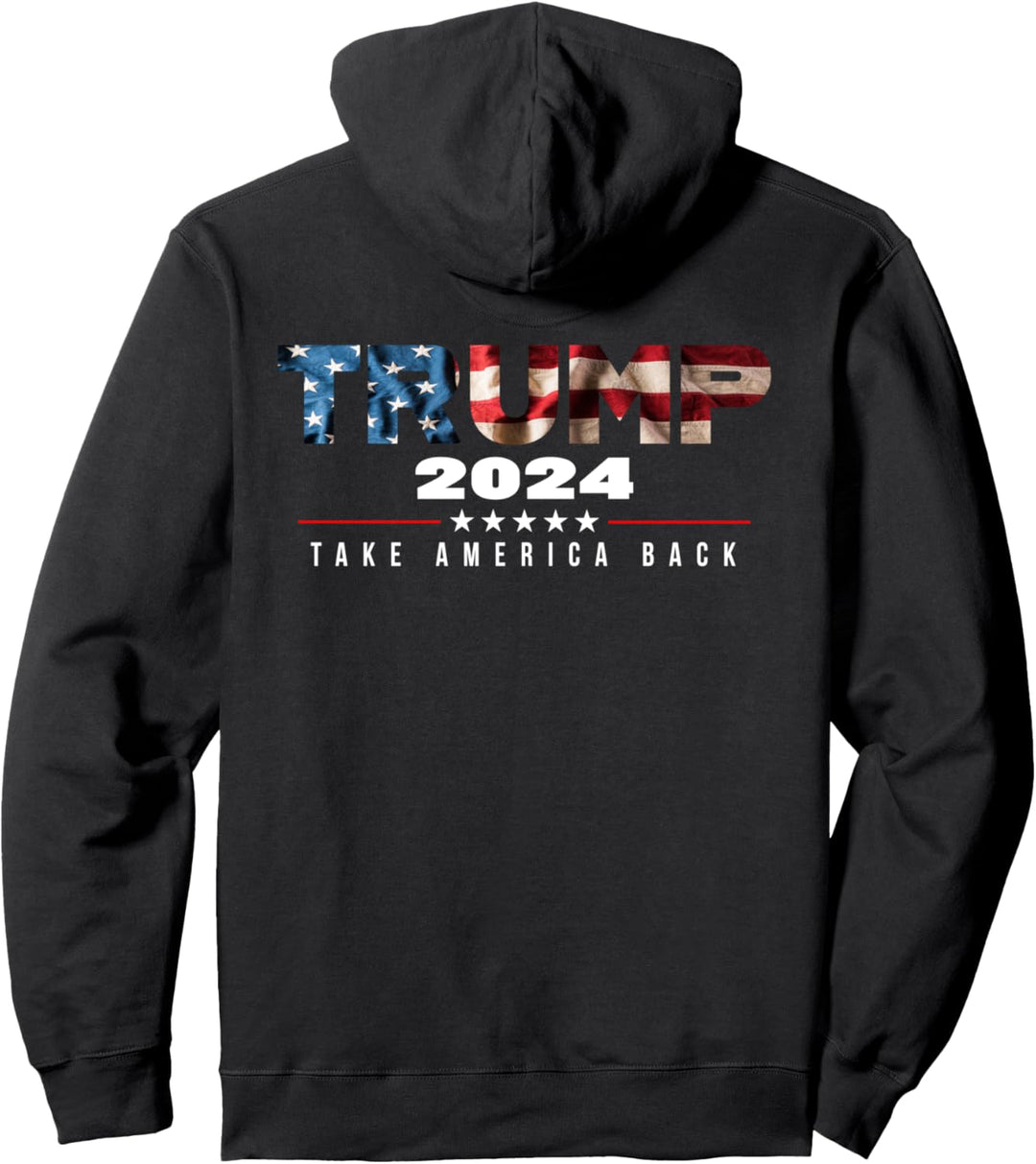 Trump 2024 - Nehmen Sie Amerika zurück Pullover Hoodie