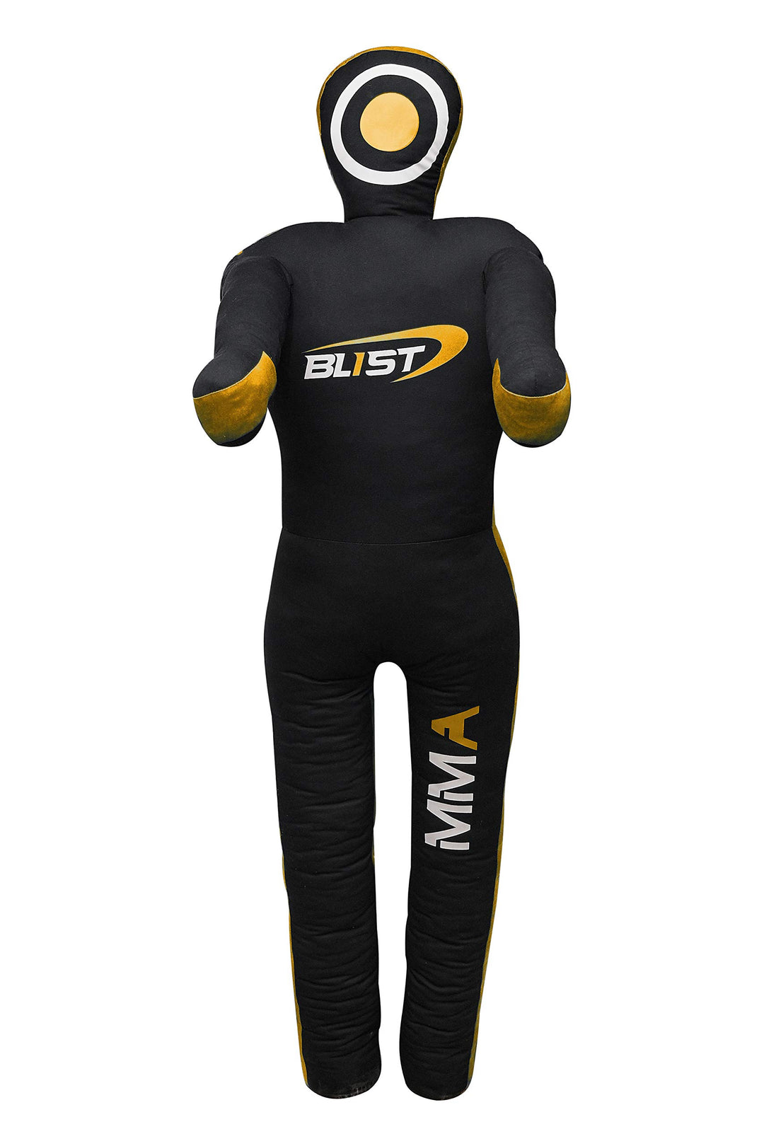 Blist Schaufensterpuppe, Judo, Boxen, JJJ, Stehend auf Leinwand (leer) schwarz / gelb 70" (Inches),