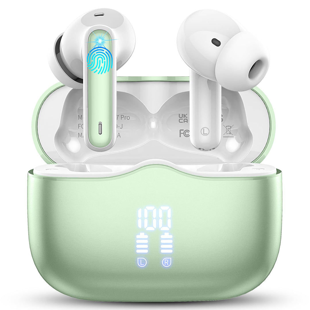 Bluetooth Kopfhörer, 2026 Kopfhörer Kabellos Bluetooth 5.4 mit 4 ENC Noise Cancelling Mics, Tiefer B