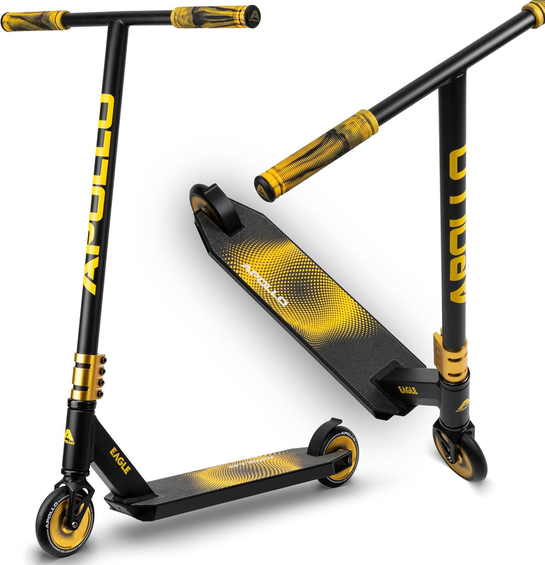 Apollo Stunt Scooter - Eagle, eloxierter Profi Stuntroller, Kinder Scooter mit ABEC 9 Kugellagern, 1
