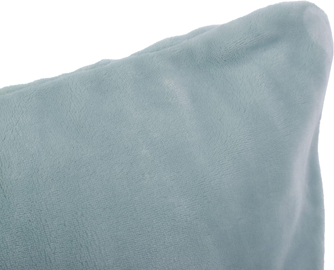 Gözze - Premium Cashmere-Feeling Kissenbezüge, 500 g/m², 50 x 50 cm - Aqua, Aqua
