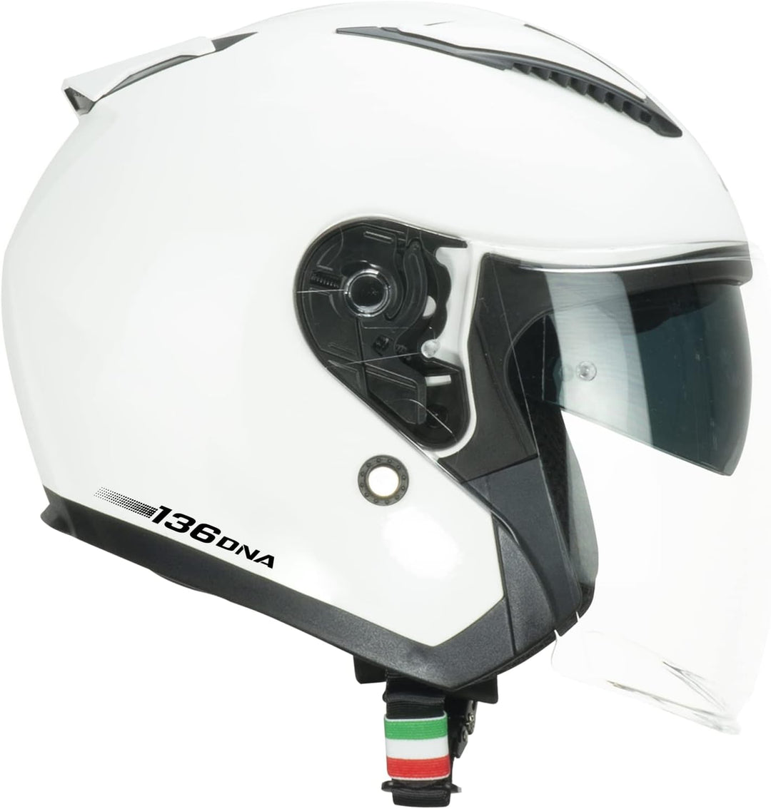 CGM jet helmet 136A DNA MONO white 136A-ALV-14-A1 size XS, Wei&#xDF; XS
