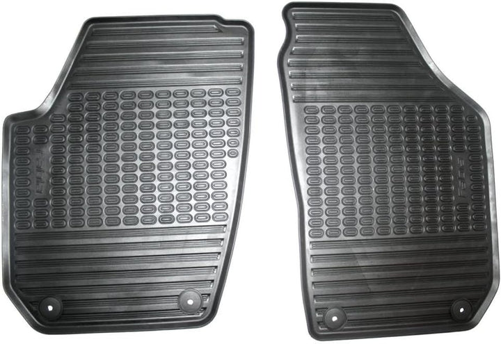 Skoda 5J1061551 Gummi Fussmatten 2X vorn Gummimatten Original Allwettermatten
