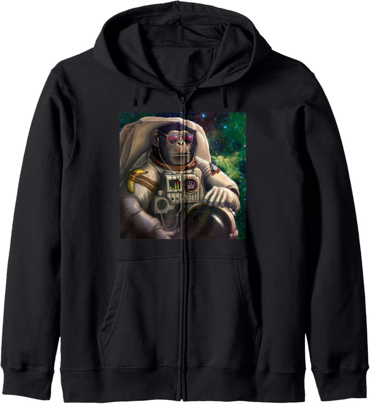 AMC To The Moon Ape Army Startausrüstung Kapuzenjacke