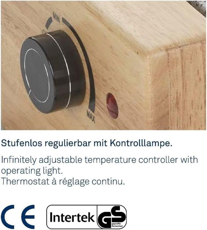 Kela Raclette/Stein BEDRETTO – Granit schwarz, 4 Personen, Raclette-Grill mit Steinplatte und Pfännc