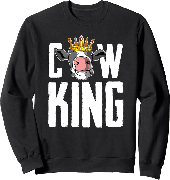Landwirt Bauernhof Kuh König - Landwirtschaft Bauer Sweatshirt