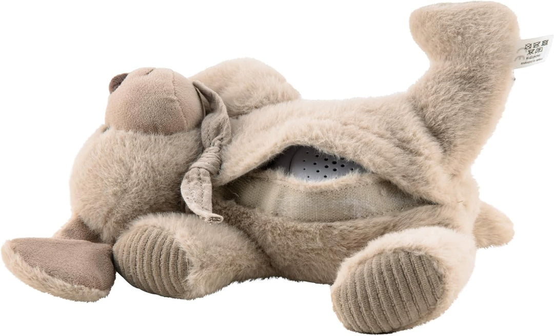 Sterntaler Schlaf Gut Figur Hund Lucky - Baby und Kinder Einschlafhilfe aus weichem Flausch - Kusche