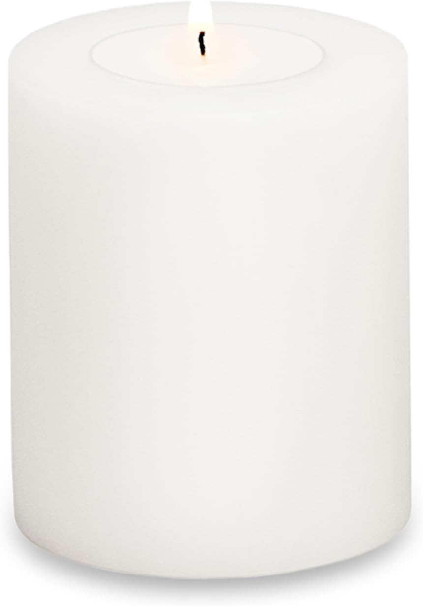 EDZARD Teelichthalter Teelichtkerze Dauerkerze Cornelius, Höhe 12 cm, Durchmesser 10 cm, geeignet fü