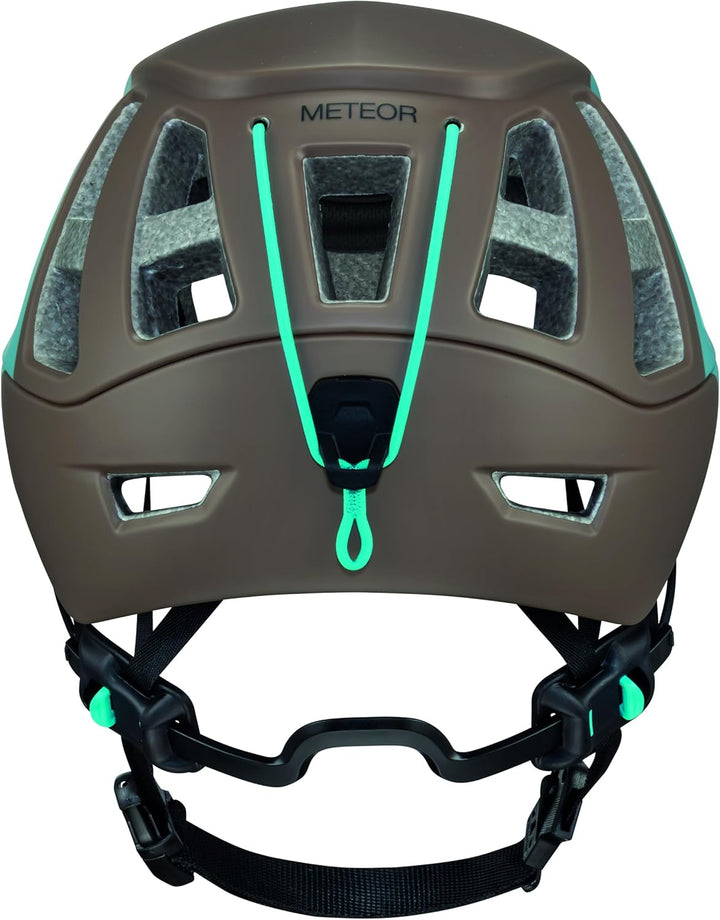 PETZL Unisex – Erwachsene Meteor Helm M-L Blau/Braun, M-L Blau/Braun