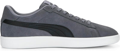 PUMA Unisex Smash 3.0 Sneaker 39 EU Gray Tile Puma Black Puma White, 39 EU Gray Tile Puma Black Puma