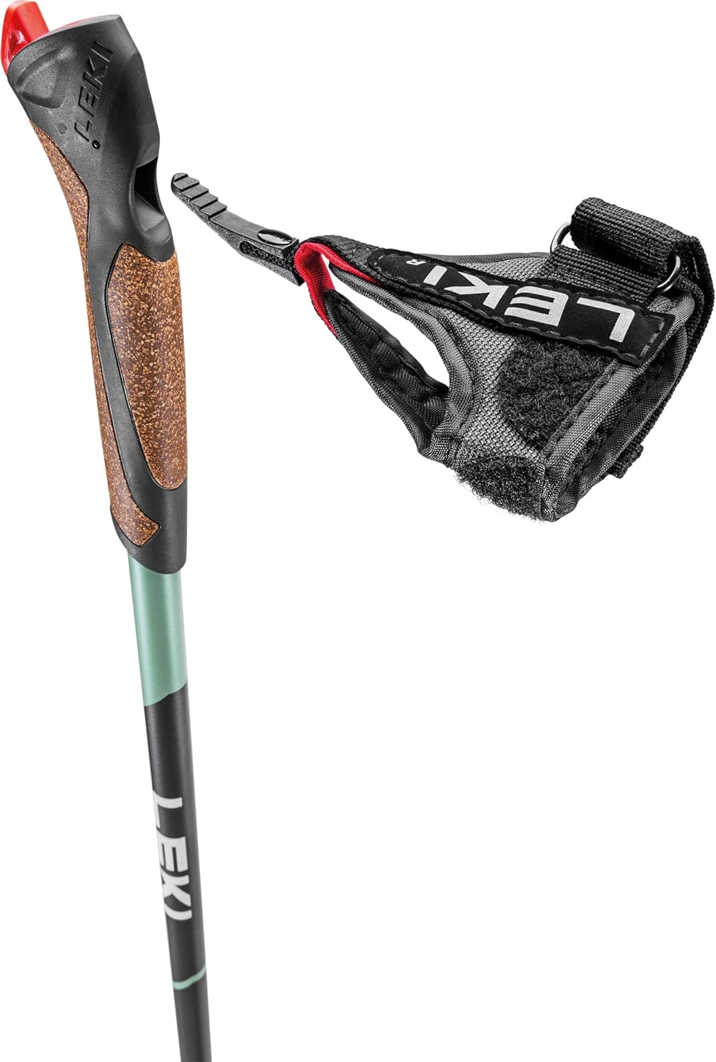 LEKI Smart Response Stöcke dark anthracite-smokegreen-white 130, dark anthracite-smokegreen-white 13