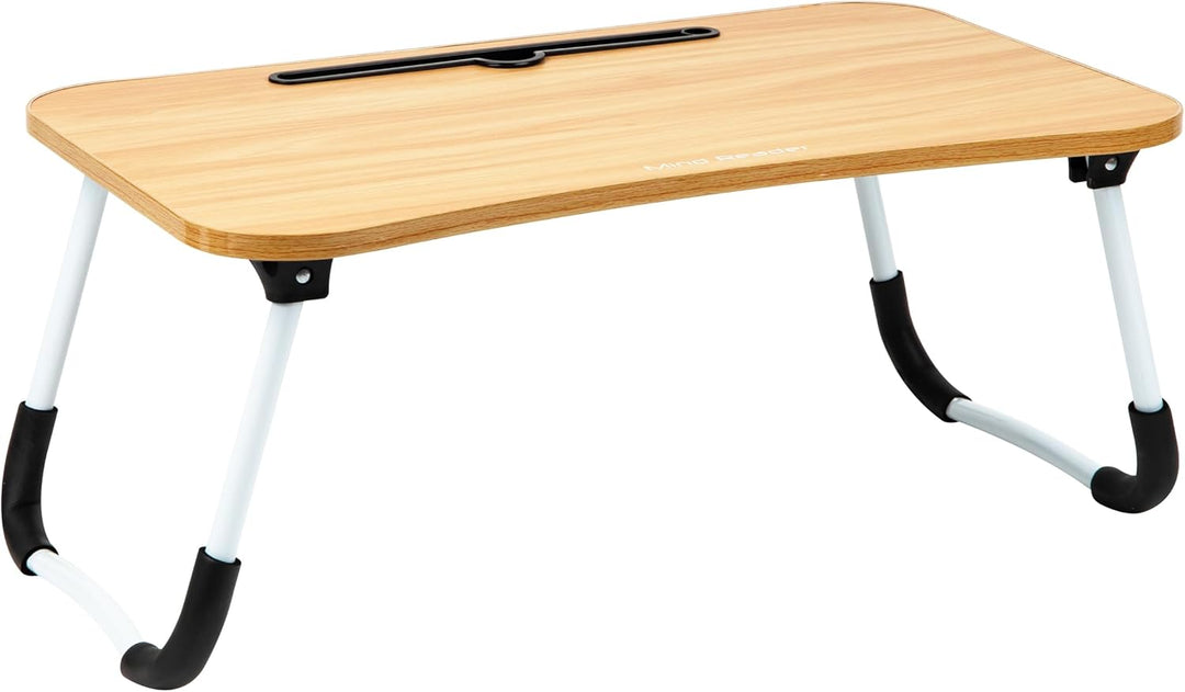 Mind Reader Woodland Collection, Portable Laptop Desk/Breakfast Table, Collapsible, Portable, Foldin