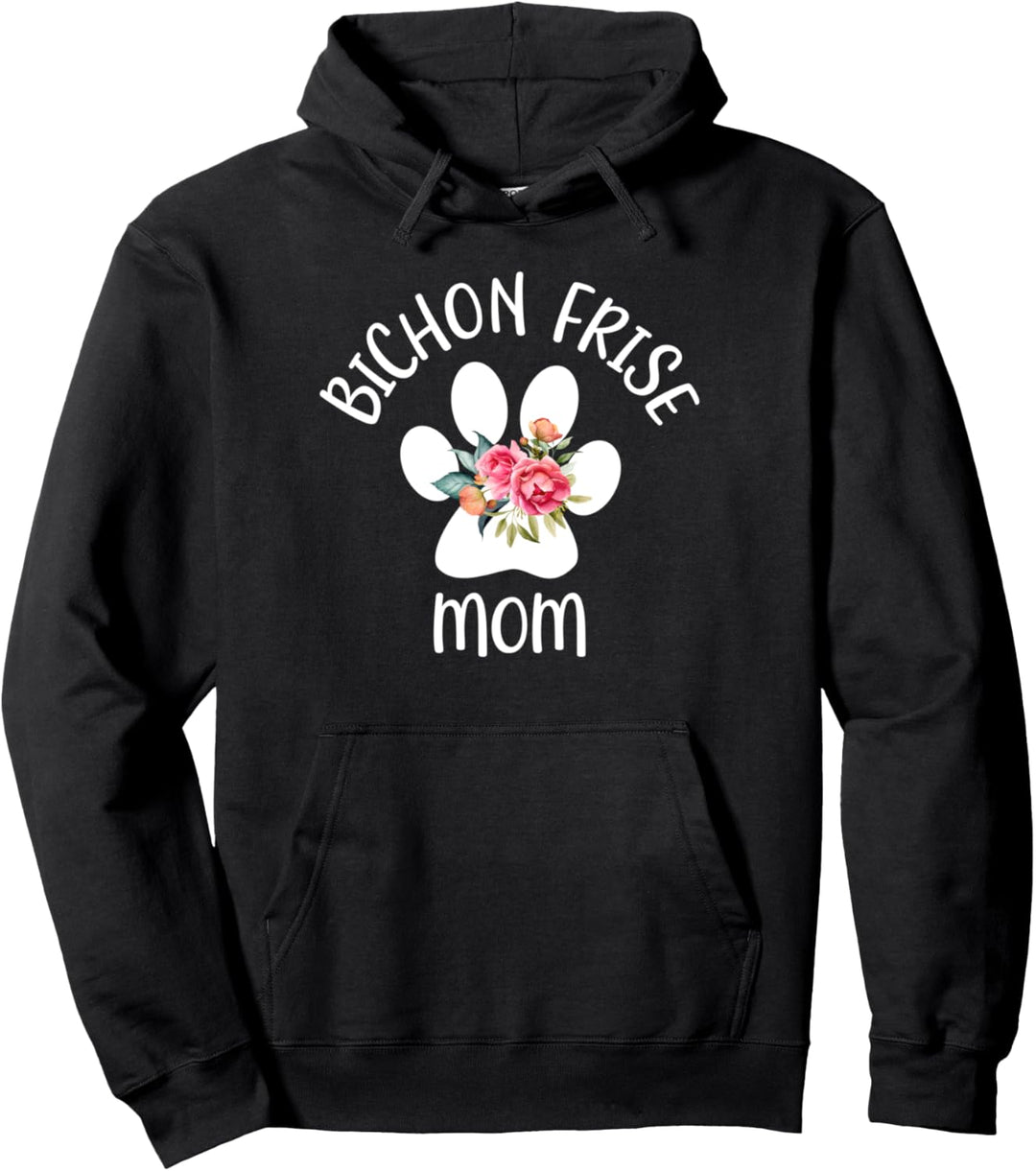 Bichon Frise Mom Pullover Hoodie