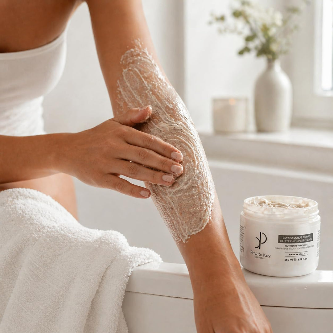 Peelingbutter nährend glattend Anti-Age - Body Scrub - Feuchtigkeitsspendend, Sebumregulierend, Vega