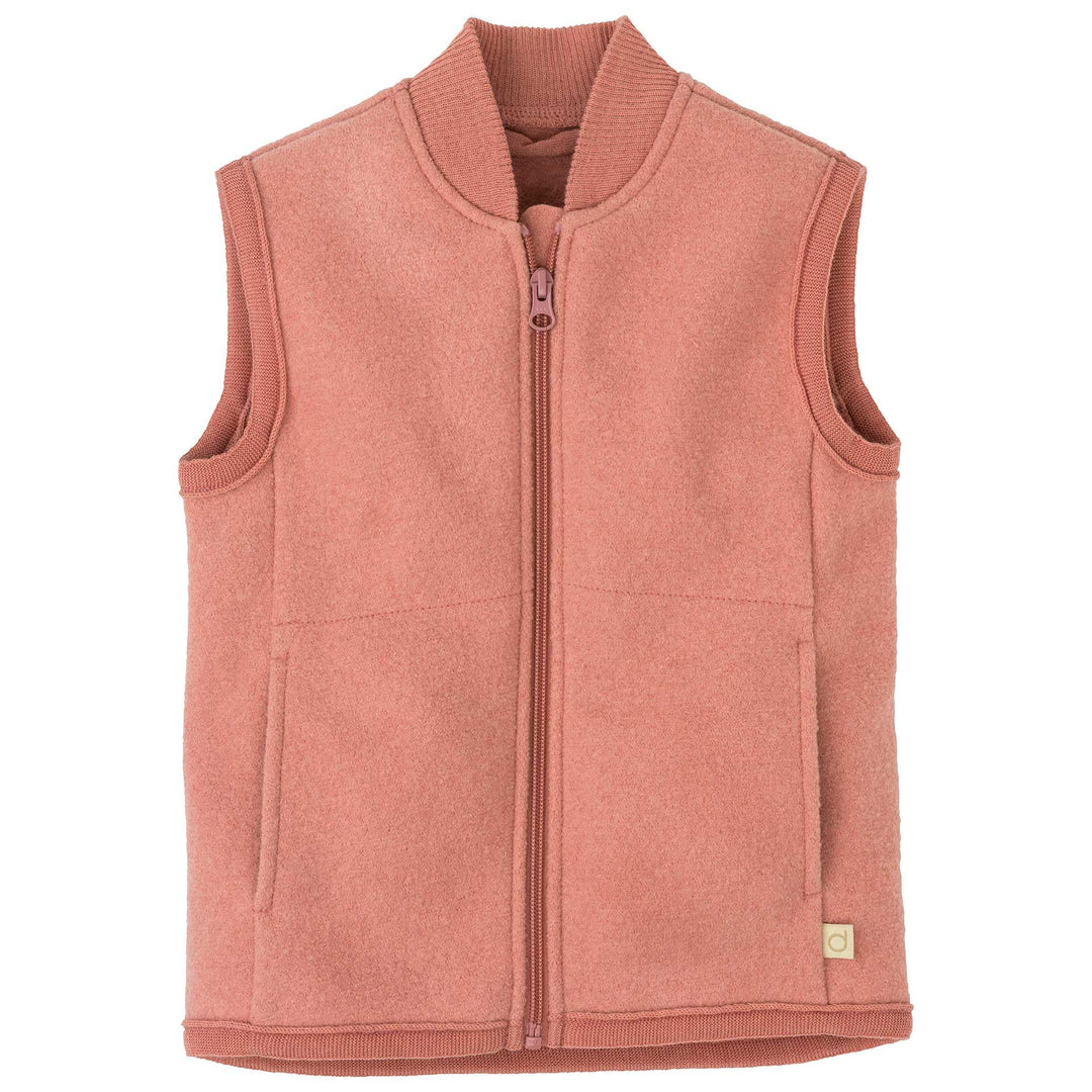 Disana WALK-WESTE Baby & Kinder - 100% Bio-Merino, Wollwalk – atmungsaktiv & warm - unisex Gr. 74 –