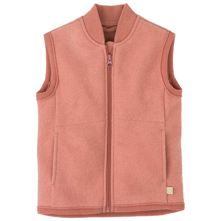 Disana WALK-WESTE Baby & Kinder - 100% Bio-Merino, Wollwalk – atmungsaktiv & warm - unisex Gr. 74 –