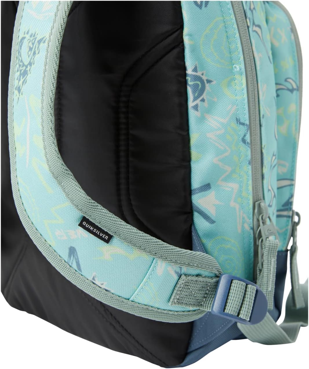 Quiksilver Jungen Chomping 12 L Gepäck-Kuriertasche Pastel Turquoise Next Gen 233, Pastel Turquoise