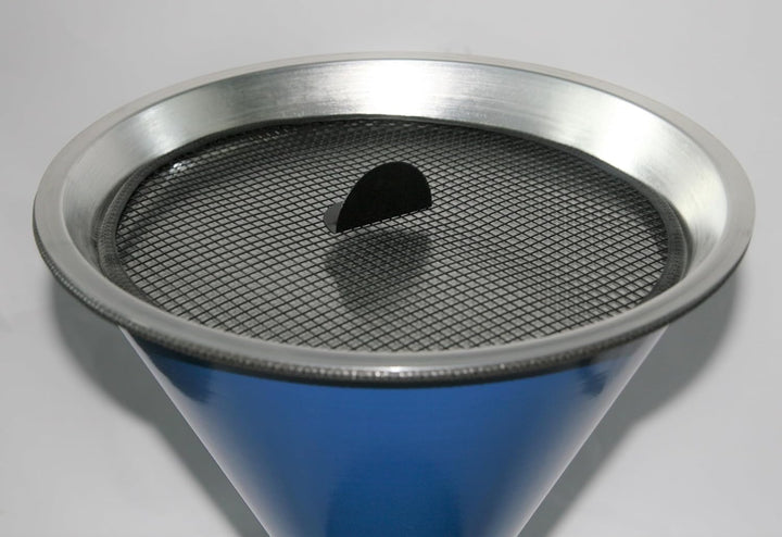 Standaschenbecher Diabola 71x40 cm + 25 kg Quarzsand blau Marke Szagato Made in Germany (Industrie S